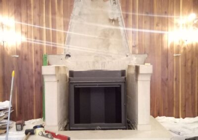 INSTALLAZIONE CAMINETTO PREDISPOSTO AD ACCUMOLO