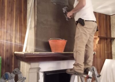 FINITURA CON MATERIALE APPOSITO
