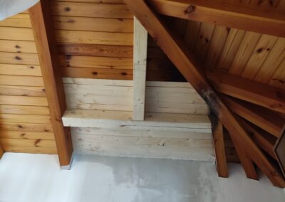 FINE LAVORI SU TETTO INCENDIATO DA ERRATA INSTALLAZIONE CANNA FUMARIA